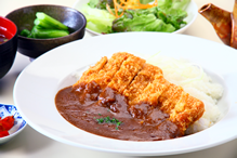 茶色豚のかつカレー