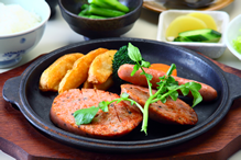 ボロニアソーセージランチ